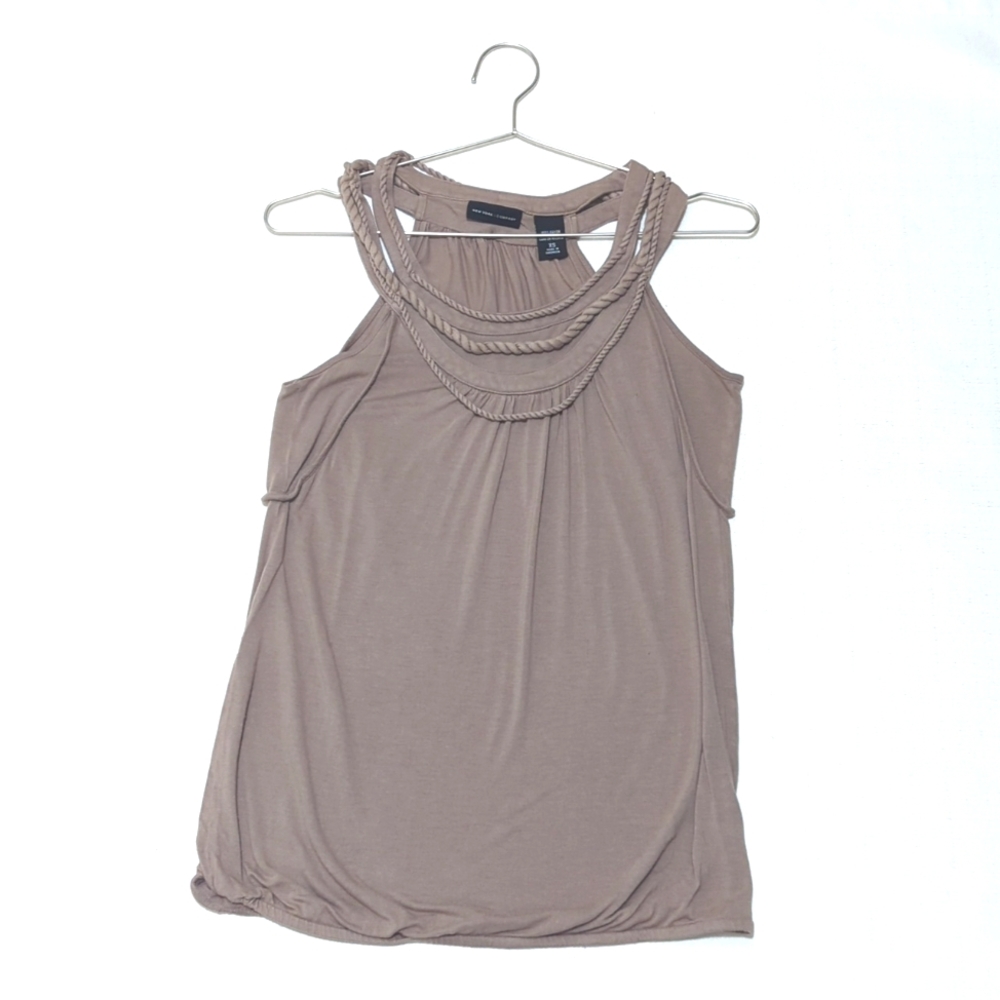 New York & Company | Tank Top | Braided Details | Bohemian Chic | Summer | Trend